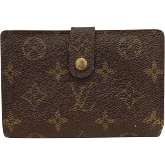 (L1) Louis Vuitton Wallet Porte Monnaie Brown Monogram - Picture 1 of 9